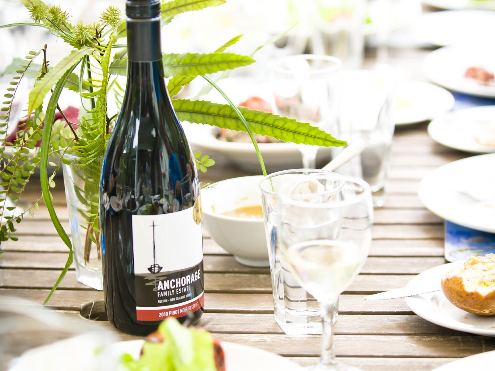 Meadowbank Homestead table setting